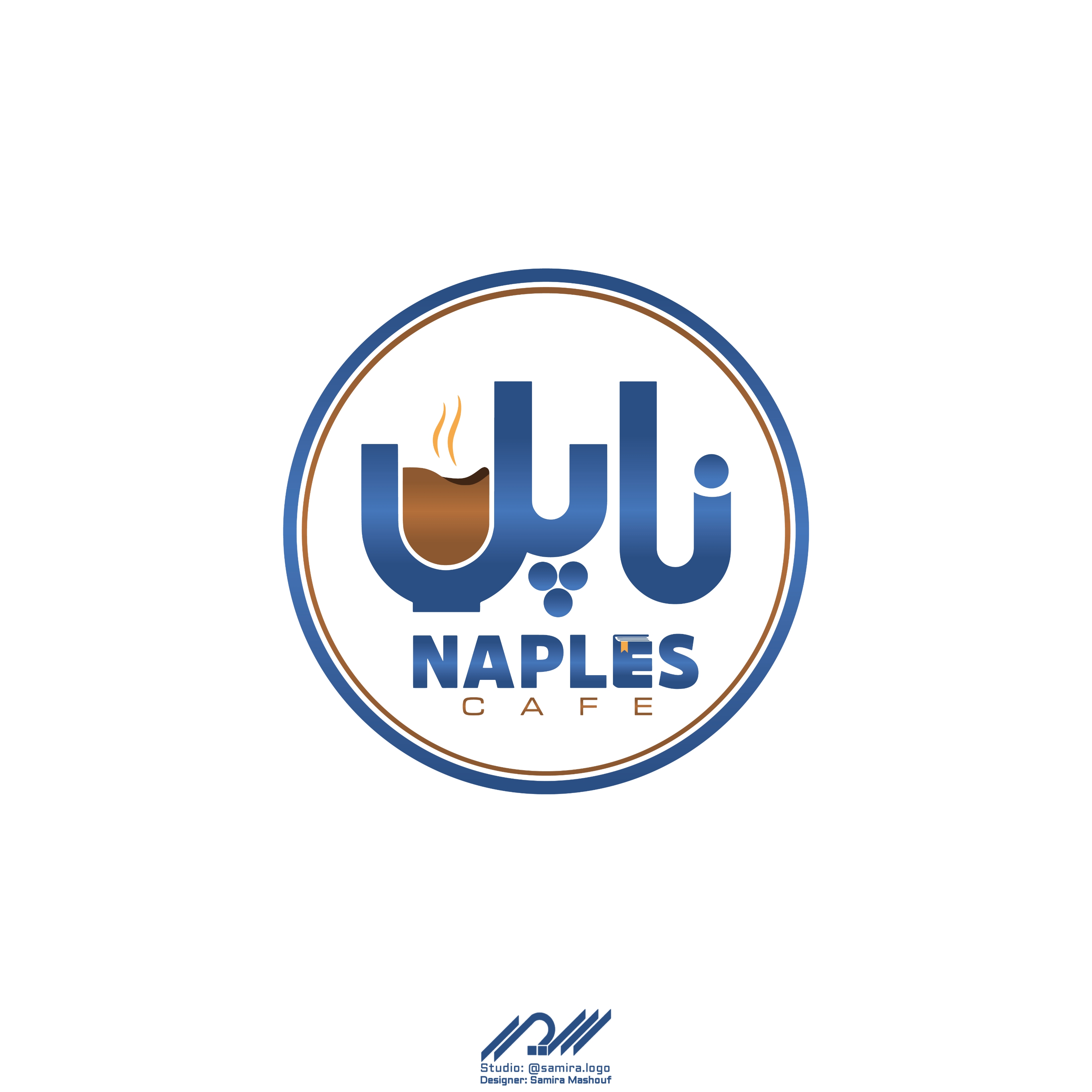 طراحی لوگو فارسی ناپل