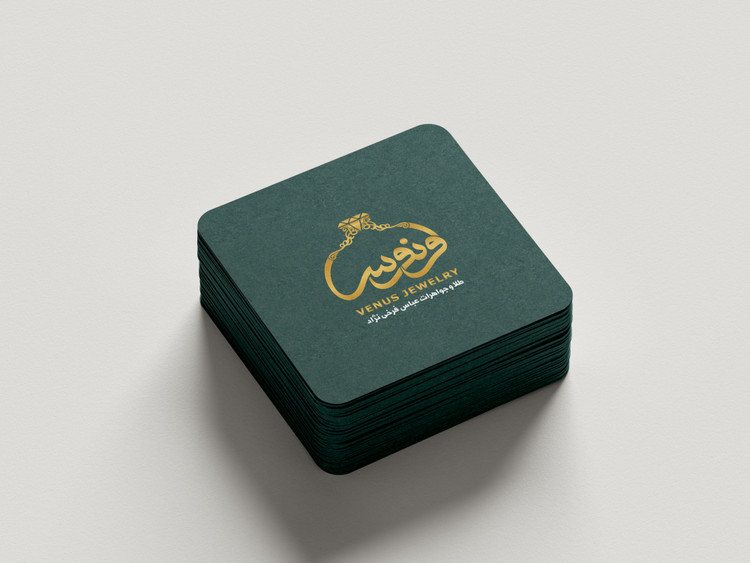 طراحی لوگو ترکیبی فارسی ونوس