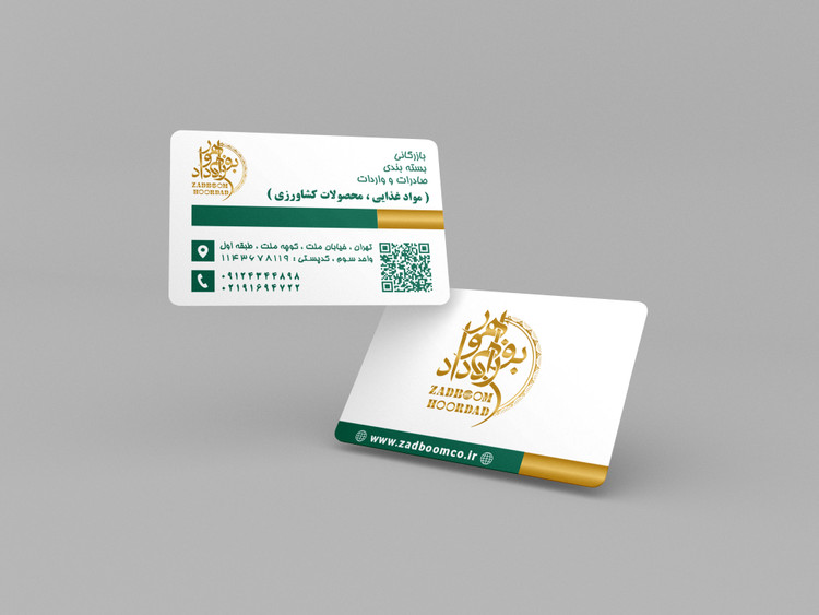 طراحی لوگو و ست اداری زادبوم هورداد